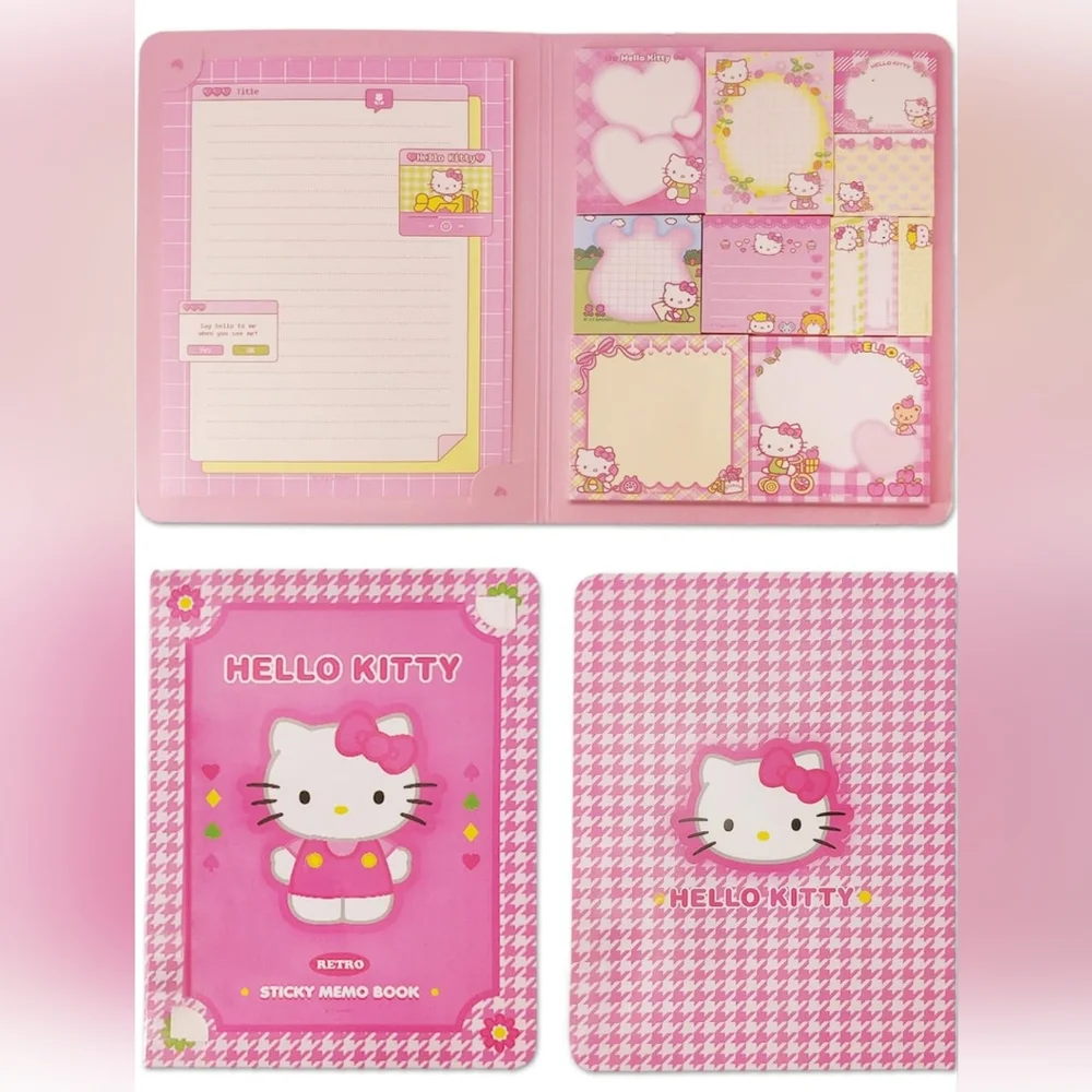 Hello Kitty New Cute Sticky Memo Book